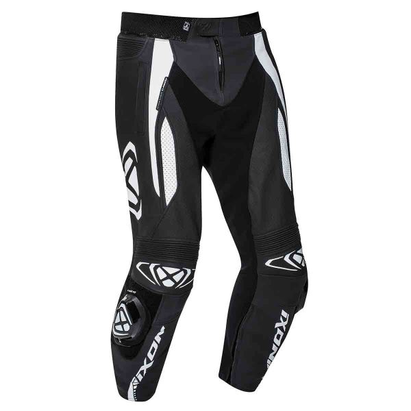 Pantalone moto Ixon Vortex 2 Pant Nero Bianco