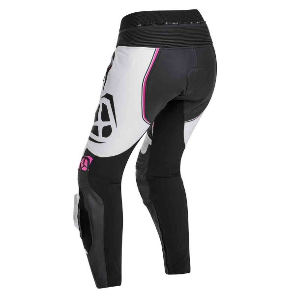 Ixon Vortex Lady Pant Nero Bianco Fucsia