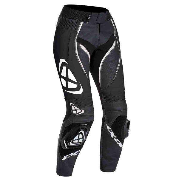 Pantalone moto Ixon Vortex Lady Pant Nero Bianco Pantalone moto Ixon Vortex Lady Pant Nero Bianco