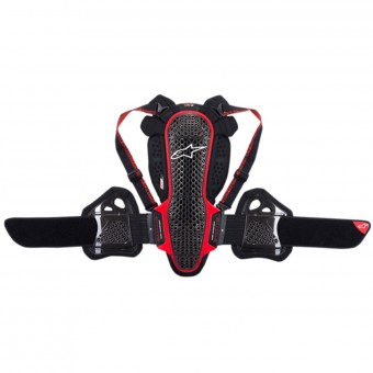 Paraschiena Moto Alpinestars Nucleon KR-3 Fumé Nero Rosso Paraschiena Moto Alpinestars Nucleon KR-3 Fumé Nero Rosso