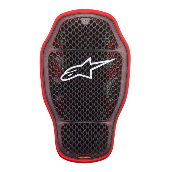 Paraschiena Moto Alpinestars Nucleon KR-1 Celli Trasparente Rosso Fumo Nero