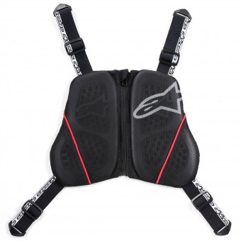 Protezione Moto Alpinestars Nucleon KR-C Black White Red Protezione Moto Alpinestars Nucleon KR-C Black White Red