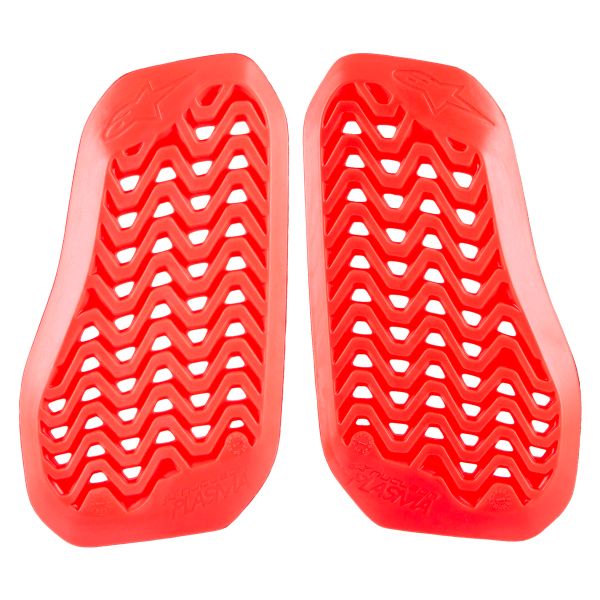Protezione Moto Alpinestars Nucleon Plasma Divided Chest Protector Insert Red Black