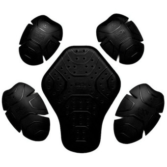 Protezione Moto EUDOXIE Pack Protections Full Red Level 2