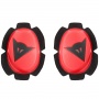 Saponette Moto Dainese Pista Knee Slider Fluo Red Black