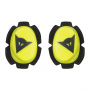 Saponette Moto Dainese Pista Knee Slider Fluo Yellow Black