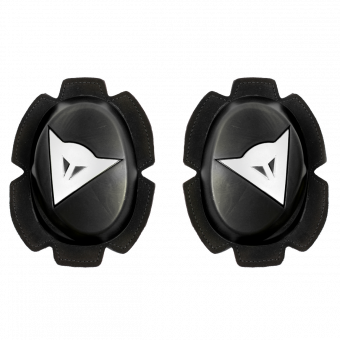 Saponette Moto Dainese Pista Knee Slider High Durability Black White