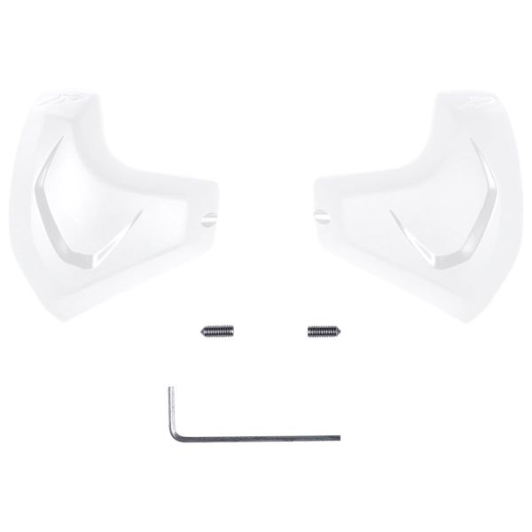 Saponette Moto Alpinestars Elbow Slider Insert White Saponette Moto Alpinestars Elbow Slider Insert White