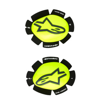 Saponette Moto Alpinestars GP Plus Knee Slider Yellow Fluo Black Saponette Moto Alpinestars GP Plus Knee Slider Yellow Fluo Black