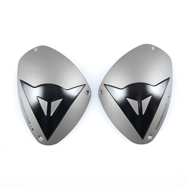 Saponette Moto Dainese Dets Aluminium Knee Plates Black