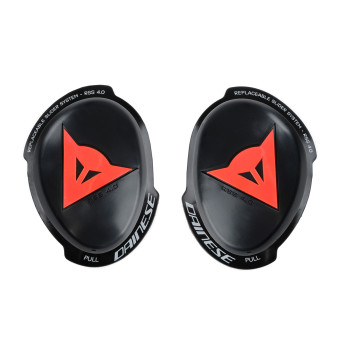 Saponette Moto Dainese Knee Slider RSS 4.0 - Full Kit Black Red Fluo Saponette Moto Dainese Knee Slider RSS 4.0 - Full Kit Black Red Fluo