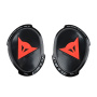 Saponette Moto Dainese Knee Slider RSS 4.0 - Full Kit Black Red Fluo