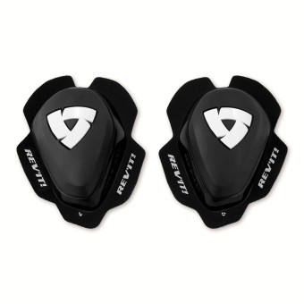 Saponette Moto REV'IT Knee Slider Set 2 Black White Saponette Moto REV'IT Knee Slider Set 2 Black White