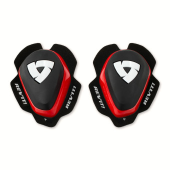 Saponette Moto REV'IT Knee Slider Set 2 Red Black White Saponette Moto REV'IT Knee Slider Set 2 Red Black White