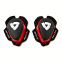 Saponette Moto REV'IT Knee Slider Set 2 Red Black White