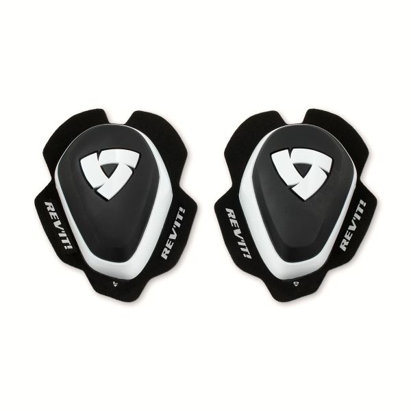 Saponette Moto REV'IT Knee Slider Set 2 White Black White