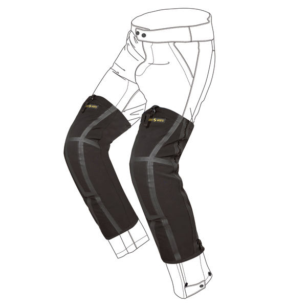 Ginocchiere Moto Spidi Snug Knee Nero