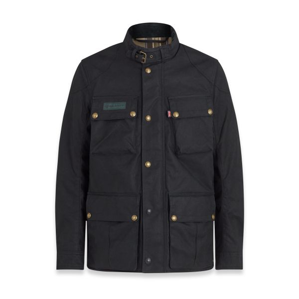 Giacche Moto Lunghe Belstaff Ecomaster Black