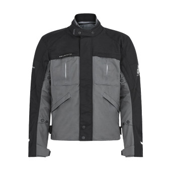 Giacche Moto Lunghe Belstaff Highway Dark Grey Black Giacche Moto Lunghe Belstaff Highway Dark Grey Black