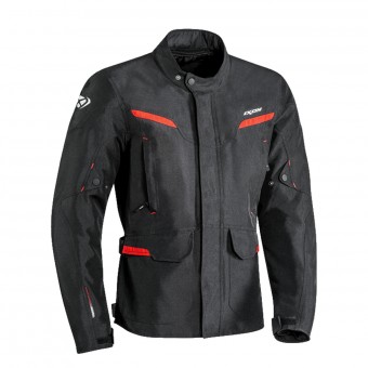 Giacche Moto Lunghe Ixon Summit 2 Black Red