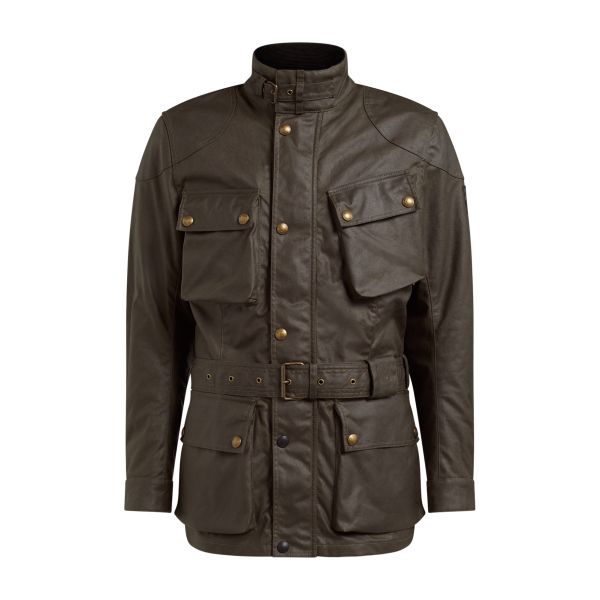 Giacche Moto Lunghe Belstaff Trialmaster Wax Mahogany Giacche Moto Lunghe Belstaff Trialmaster Wax Mahogany