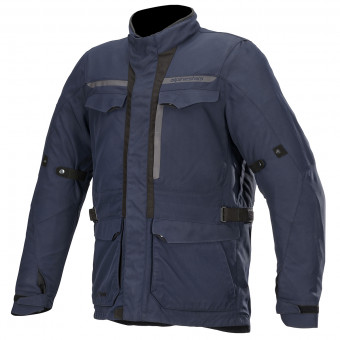 Giacche Moto Lunghe Alpinestars Barcelona Drystar Blue Navy