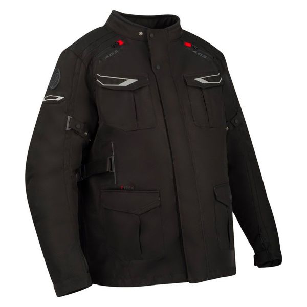 Giacche Moto Lunghe Bering Carlos Black King Size