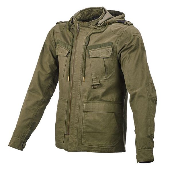 Giacche Moto Lunghe Macna Combat Green Giacche Moto Lunghe Macna Combat Green
