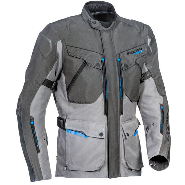 Giacche Moto Lunghe Ixon Crosstour HP Anthracite Grey