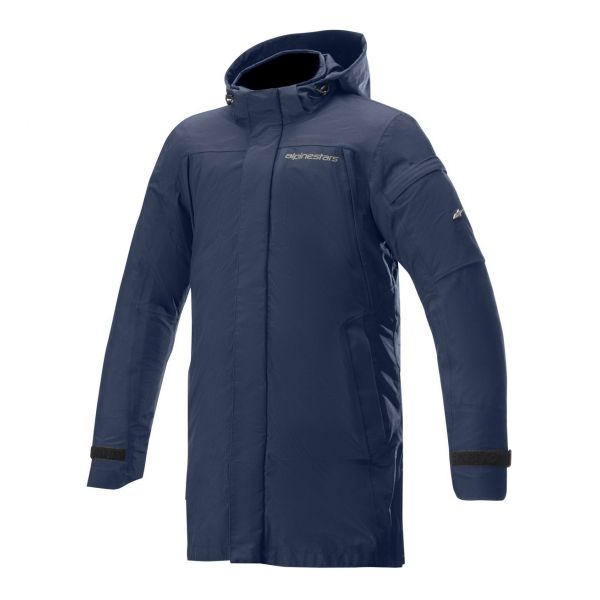 Giacche Moto Lunghe Alpinestars Longford Drystar Parka Dark Navy