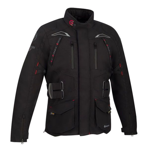 Giacche Moto Lunghe Bering Quebec Gore-Tex Black