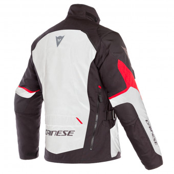 Dainese Tempest 2 D-Dry Light Grey Black Tour Red