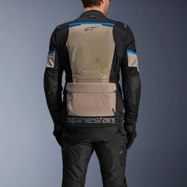 Alpinestars Andes Air Drystar Nero Laurel Grigio Blu brillante
