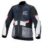 Giacche Moto Lunghe Alpinestars Andes Air Drystar Deep Blue Black Ice Grey