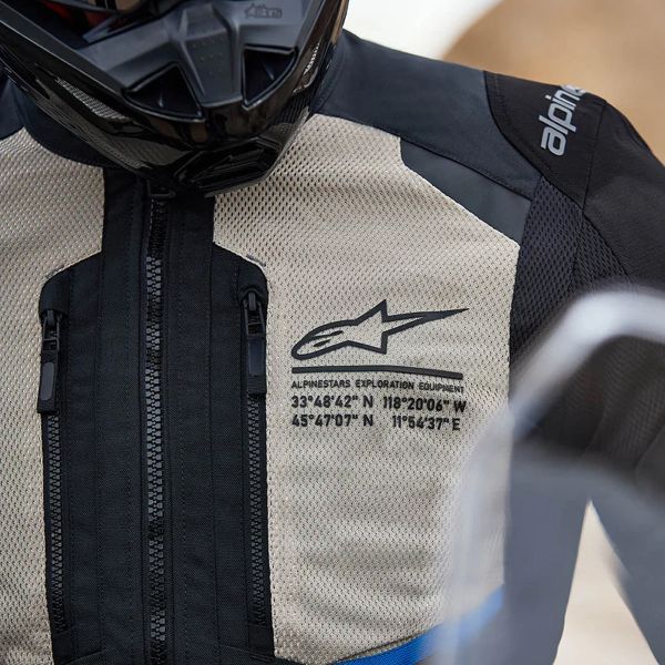 Alpinestars Andes Air Drystar Ice Grey Dark Grey Black