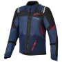 Giacche Moto Lunghe Alpinestars Andes V4 Drystar Night Navy Mood Indigo Black