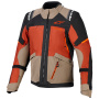 Giacche Moto Lunghe Alpinestars Andes V4 Drystar Walnut Rust Black