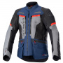 Giacche Moto Lunghe Alpinestars Bogota Pro Drystar Blu scuro Nero Rosso brillante