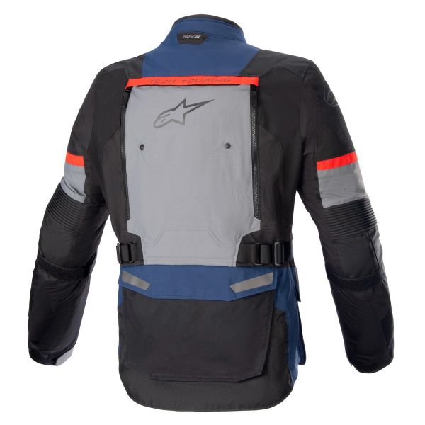 Alpinestars Bogota Pro Drystar Blu scuro Nero Rosso brillante