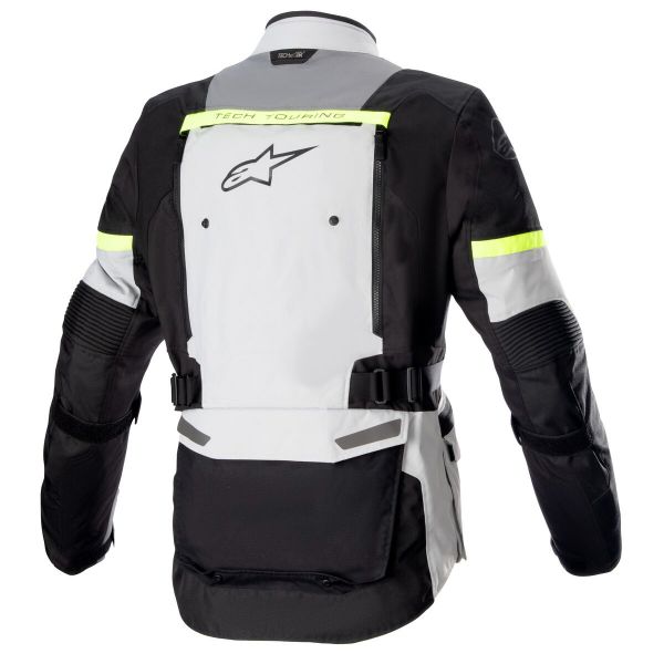 Alpinestars Bogota Pro Drystar Grigio ghiaccio Grigio scuro Giallo fluo