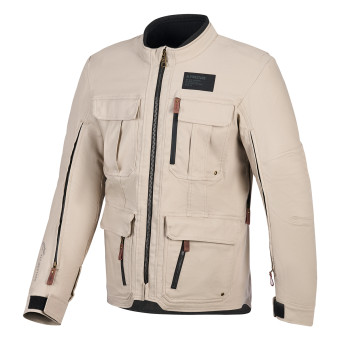 Giacche Moto Lunghe Alpinestars Borrego Drystar Warn Gray