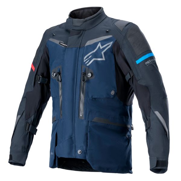 Giacche Moto Lunghe Alpinestars Boulder Gore-Tex Blu Scuro Nero Giacche Moto Lunghe Alpinestars Boulder Gore-Tex Blu Scuro Nero