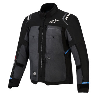 Giacche Moto Lunghe Alpinestars Cusco Drystar Black Deep Gray
