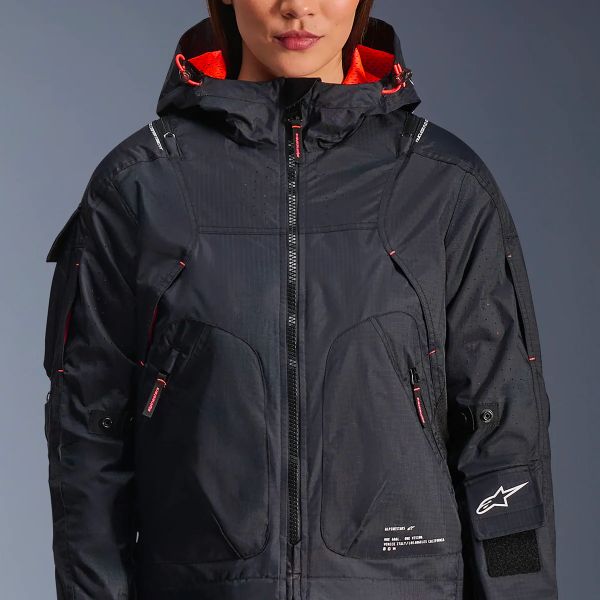 Alpinestars Molly Air Nero Fluo Corallo