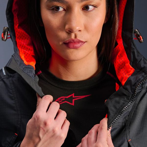 Alpinestars Molly Air Nero Fluo Corallo