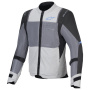 Giacche Moto Lunghe Alpinestars ST-2 Air Grigio ghiaccio Grigio scuro Nero