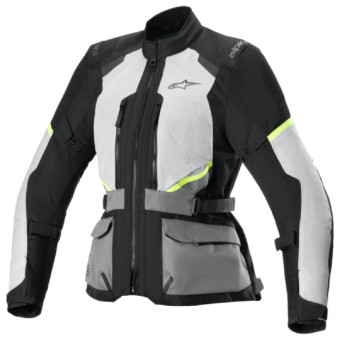 Giacche Moto Lunghe Alpinestars Stella Andes Air Drystar Ice Grey Dark Grey Black Giacche Moto Lunghe Alpinestars Stella Andes Air Drystar Ice Grey Dark Grey Black