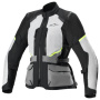 Giacche Moto Lunghe Alpinestars Stella Andes Air Drystar Ice Grey Dark Grey Black