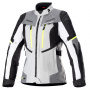 Giacche Moto Lunghe Alpinestars Stella Bogota Pro Drystar Grigio Ghiaccio Grigio Scuro