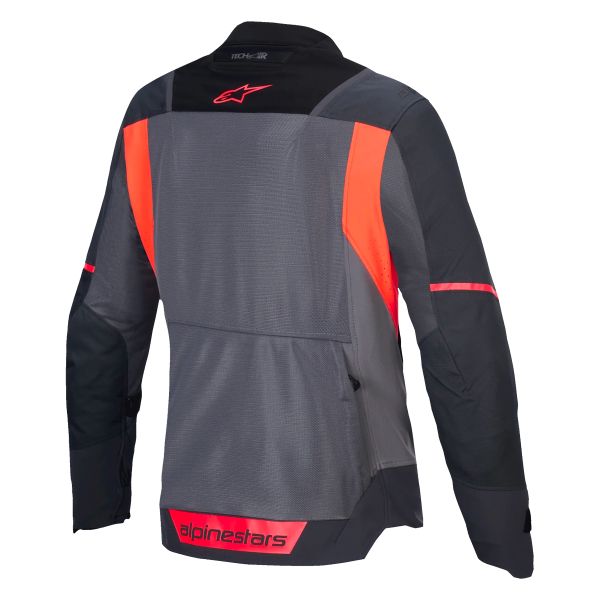 Alpinestars Stella ST-2 Air Grigio profondo Grigio scuro Corallo fluo